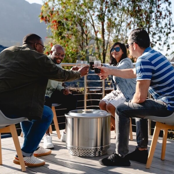 Compact Comfort: Can You Use the Eros Smokeless Fire Pit on a Deck?