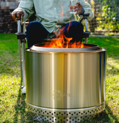 The Quiet Luxury of a Fire Pit With No Smoke