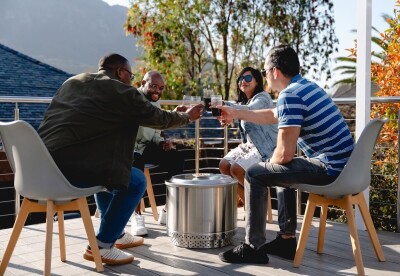 Compact Comfort: Can You Use the Eros Smokeless Fire Pit on a Deck?