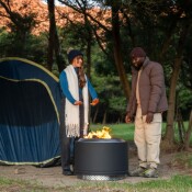 Apollo Black - Smokeless Fire Pit (Includes FREE carry bag)
