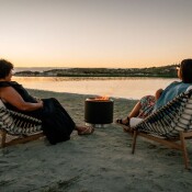 Eros Black -  Smokeless Fire Pit (Includes FREE carry bag)