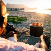 Eros Black -  Smokeless Fire Pit (Includes FREE carry bag)