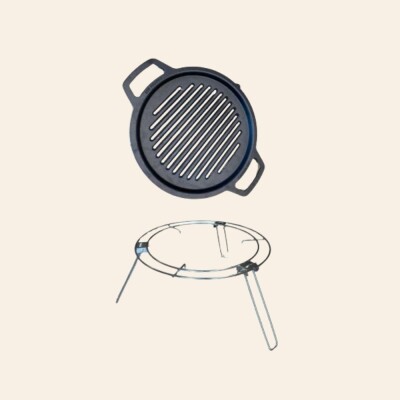 Apollo Ember Griddle + Cooking Stand
