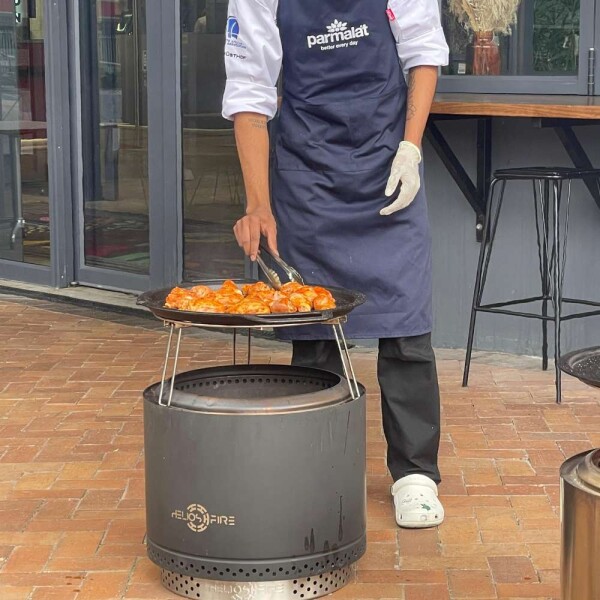 Eros Ember Griddle + Cooking Stand