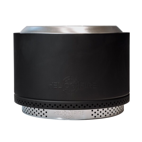 Apollo Black - Smokeless Fire Pit (Includes FREE carry bag)